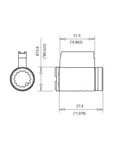 Mul-t-lock MTL800 MT5+ Falcon®  / Weiser® Deadbolt Cylinder (Thin Door)